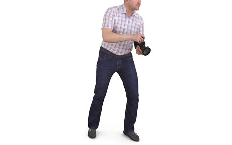 Cameraman 3d Model By Renderbot Llc