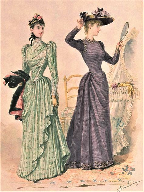 La Mode Illustree Victorian Fashion Victorian Era Fashion