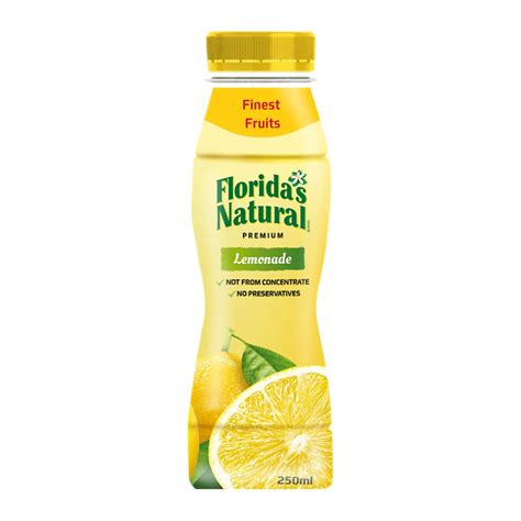 Floridas Natural Lemonade Juice 250 Ml Online At Best Price Fresh