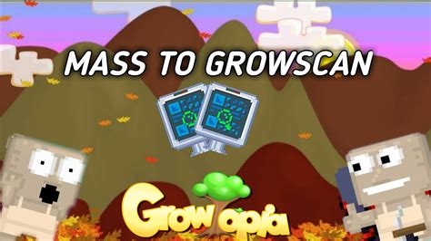 MASSING TO GROWSCAN EMANG BISA 1 LIVE GROWTOPIA YouTube