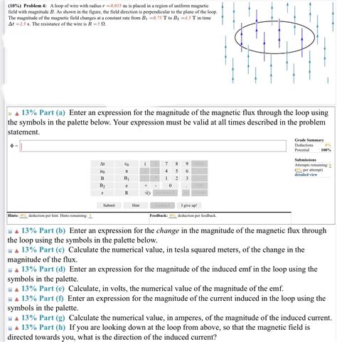 Solved Problem A Loop Of Wire With Radius R M Chegg