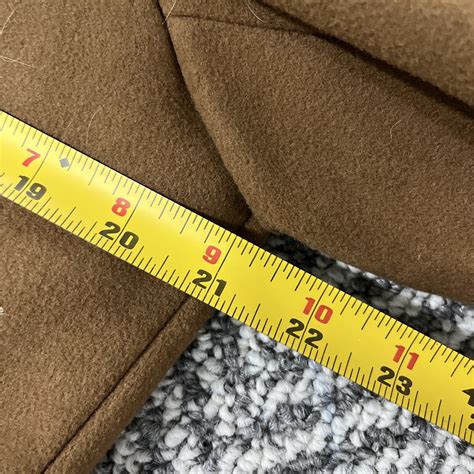 Vintage Zero King Trench Coat 100 Virgin Wool Size 4 Gem
