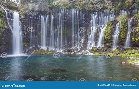 Shiraito Waterfall 2 stock image. Image of pure, scenery - 40236643