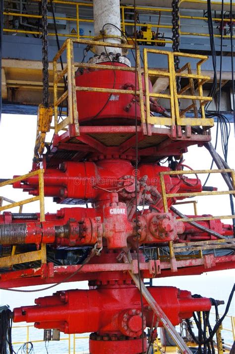 Blow Out Preventer (BOP) For Drilling Oil Rig Stock Photo - Image of ... 