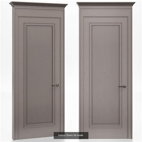 Interior Doors 3d Models Collection 10 Pieces VR AR Low Poly CGTrader