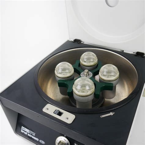 Sorvall Econospin Bench Top Centrifuge With Swinging Bucket Rotor