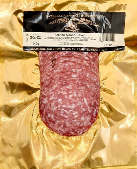 Italian Milano Salami Pre Packed Hawkridge