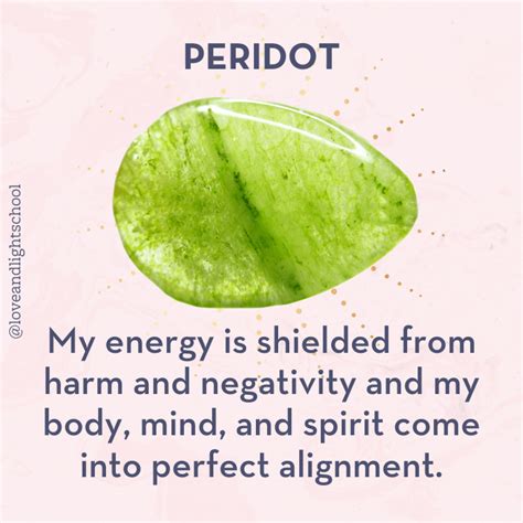 Healing Properties Of Peridot A Crystal For Energetic Protection