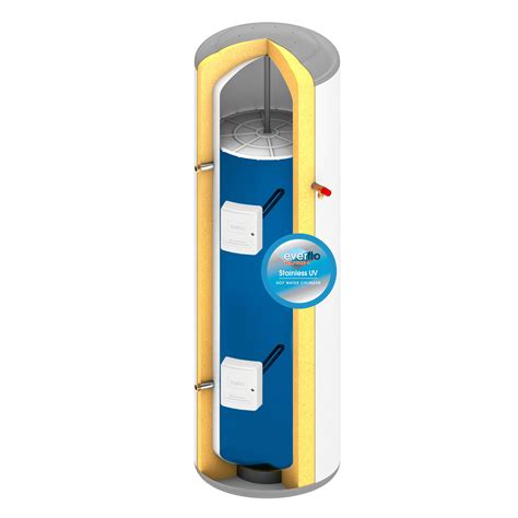 Everflo Rapide 120 L Direct Unvented Hot Water Storage Cylinder Kit Boiler Merchants