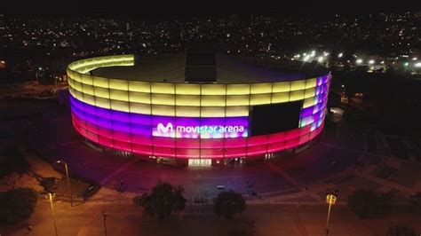 Le Nouveau Movistar Arena Coliseum De Bogot Commence Son Activit De