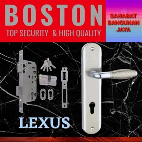 Jual Kunci Pintu Besar Set Komplit Boston Plz Harlock Tipe Lexus