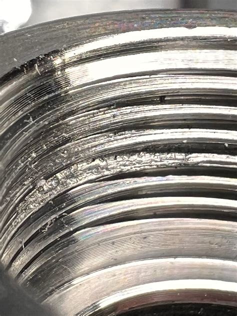 Hdm Spindle Shaftcollet Nut Getting Worn Shapeoko Hdm Carbide 3d
