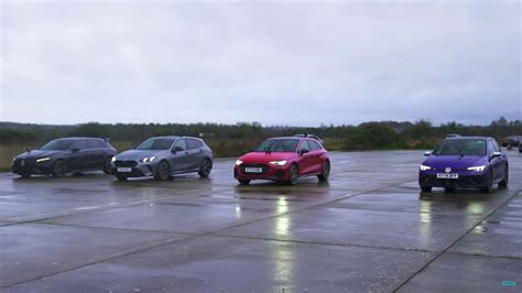 Alman Hot Hatch Ler Drag Pistinde Bir Araya Geldi