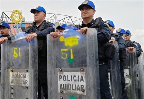 SSC CDMX on Twitter EstadioSeguro Efectivos de la PolicíaAuxiliar