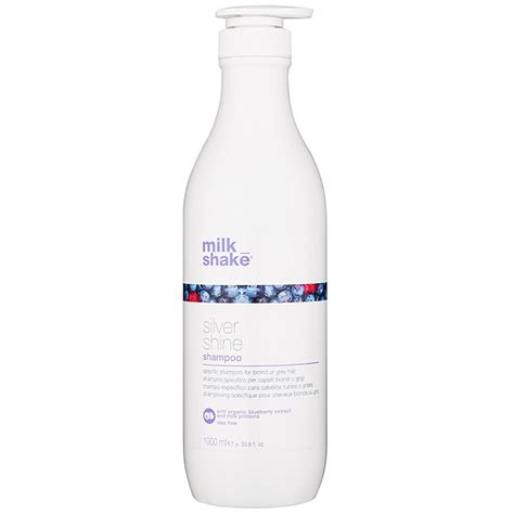 Milk Shake Silver Shine Shampoo F R Blonde Haare Neutralisiert Gelbe Verf Rbungen Ml Bros