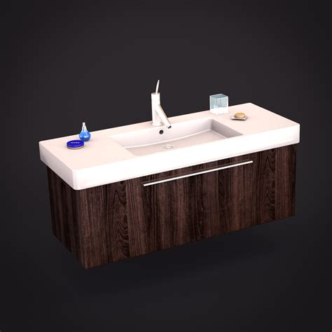 Duravit Vero Sink D Models Cgtrader