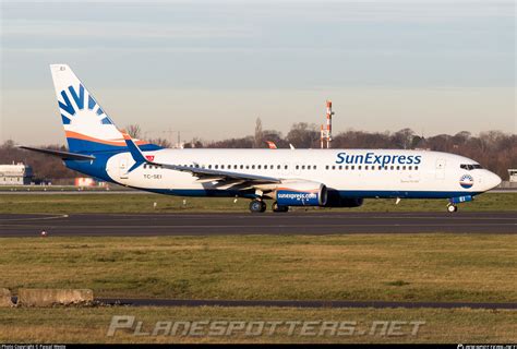 TC SEI SunExpress Boeing 737 8HC WL Photo By Pascal Weste ID 1074778