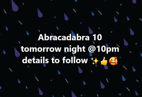 Abracadabra 10