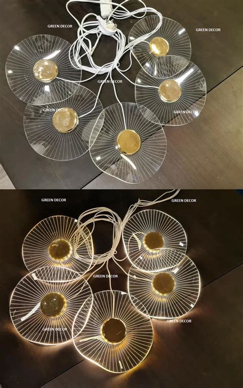 5 Pc Acrylic Led Paper Chakri Hanging At Rs 1950piece In Mumbai Id