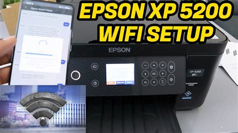 How To Set Up Connect Epson XP 5200 Wireless Printer To WIFI A Step