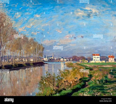 🎉 Autumn On The Seine At Argenteuil Claude Monet Autumn On The Seine