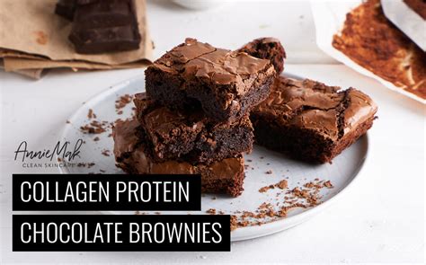 Collagen Protein Chocolate Brownies Anniemak Blog