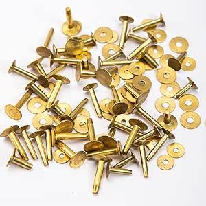 Amazon Wuta Pcs Copper Rivets Burrs Leather Copper Rivet