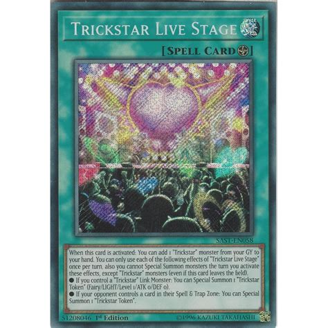 Yu Gi Oh Trading Card Game Sast En Trickstar Live Stage Secret