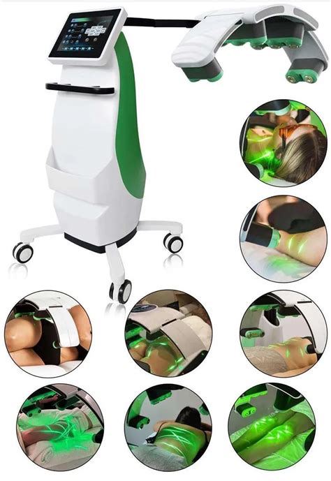 Non Invasive 10d Cold Laser Fat Remove Machine Green Light Honkay