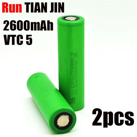 2PCS/LOT 18650 battery 100% original Echtes Version 3.6 V 18650 US18650 ...