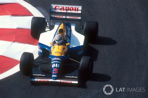 Nigel Mansell Williams Fw14b At French Gp