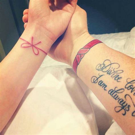 Red String Of Fate Tattoos Tatted Quotes Fate Tattoo Red String Of