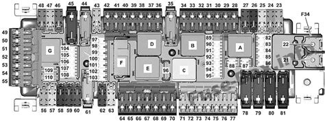 Mercedes A Class Fuse Box Diagram 2019