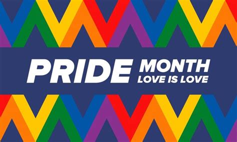 Premium Vector Lgbt Pride Month In June Lesbian Gay Bisexual Transgender Lgbt Flag Rainbow