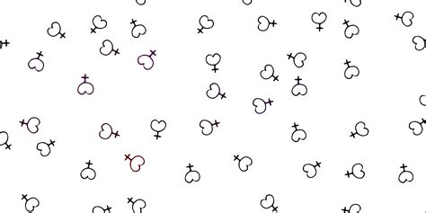 Womans Power Symbols In Black On White Background 2836797 Vector Art