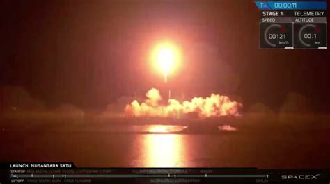 Blastoff Spacex Launches Israeli Moon Lander And Satellites Space