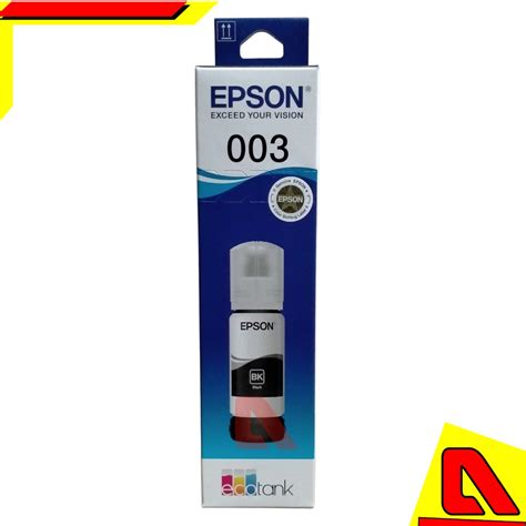 Jual Tinta Printer Canon Hp Epson 0033110 Hitam Original Set Shopee