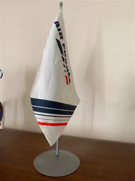 ANCIEN FANION DRAPEAU de comptoir compagnie aérienne AIR FRANCE EUR 50