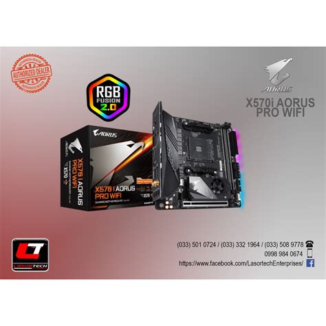 Gigabyte X570i Aorus Pro Wifi Itx Motherboard Ddr4 Shopee Philippines