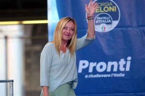 Il Programma Di Giorgia Meloni E Fratelli D Italia Alle Elezioni