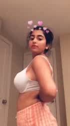 Chubby Nri Babe Playing With Her Huge Tits Must Watch Link In