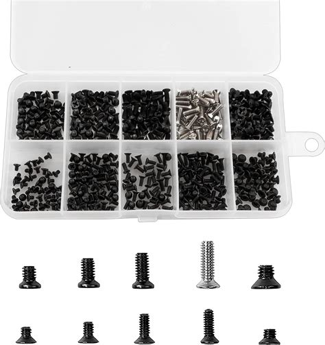 Zmbroll 400pcs Computer Screws Standoffs Kit Ssd Screw For Universal