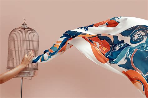 Handpainted Silk Photography On Behance