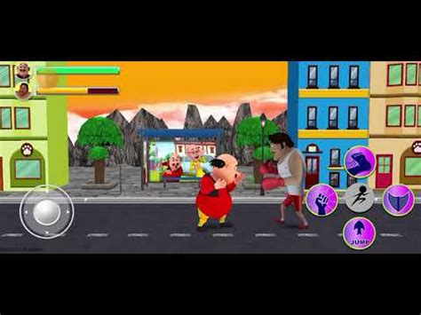 Motu Patlu Fighting Gameplay Motu Vs Boxer Fight Game Part Youtube