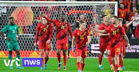 Les Diables simposent 3 à 0 face au Burkina Faso VRT NWS le site d