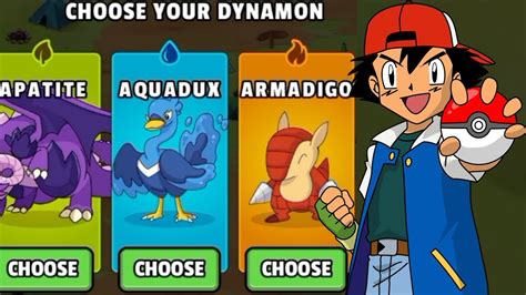 Dynamons World Change Into Pokemon Game New Dynamons In The Game