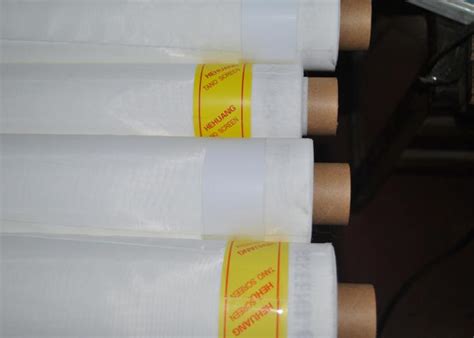 230 Count Polyester Screen Printing Mesh Low Elongation