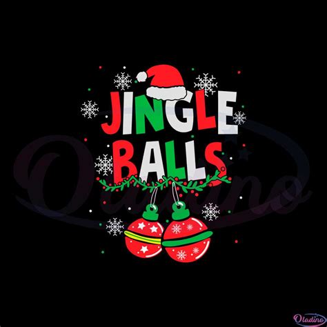 Jingle Balls Christmas Svg Best Graphic Designs Cutting Files