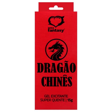 Dragão Chinês Gel Excitante Hot 15g Sexy Fantasy Gall