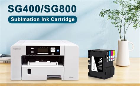 KSUMEI SG400 SG800 Sublimation Ink Cartridge Compatible With Ricoh